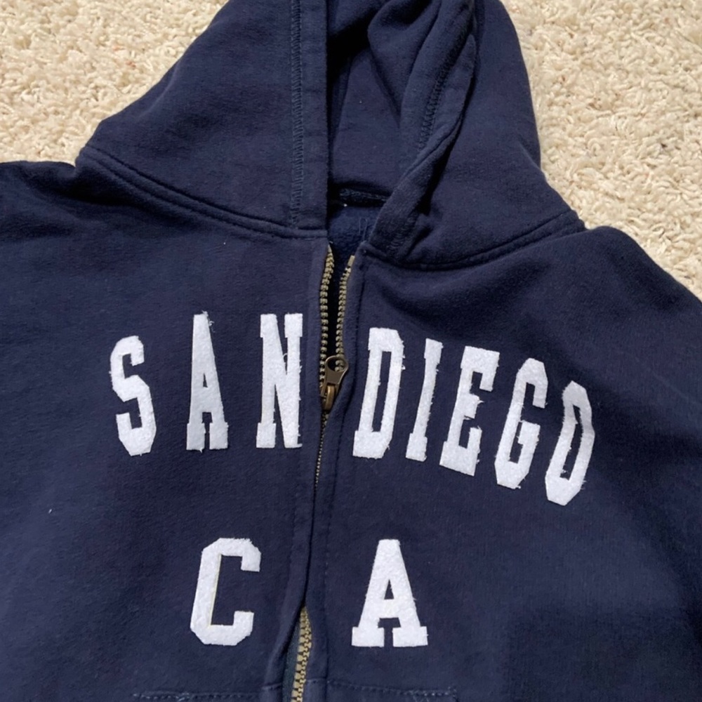 San Diego Navy Blue Hoodie